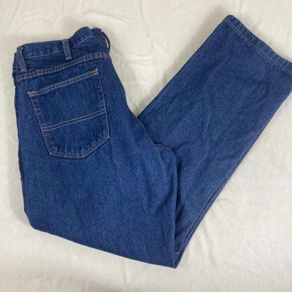 Genuine Red Kap Men’s Blue Denim Jeans 36x32 Workwear Made in Mexico - Picture 3 of 7
